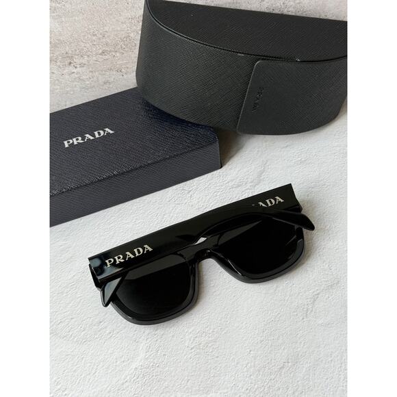 NEW Prada PR C04S Butterfly Sunglasses in Black $578 main image 7